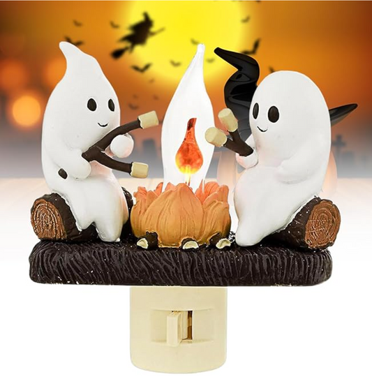 ハロウィンゴースト焚き火ナイトライト – Obakeya